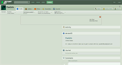 Desktop Screenshot of foxgrin.deviantart.com