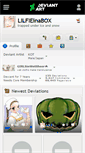 Mobile Screenshot of lilfieinabox.deviantart.com