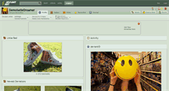 Desktop Screenshot of demoiselledreamer.deviantart.com