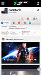 Mobile Screenshot of darkstard.deviantart.com