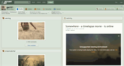 Desktop Screenshot of garrit.deviantart.com