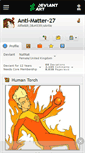 Mobile Screenshot of anti-matter-27.deviantart.com