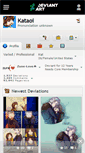 Mobile Screenshot of kataoi.deviantart.com