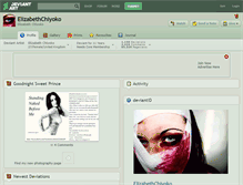 Tablet Screenshot of elizabethchiyoko.deviantart.com