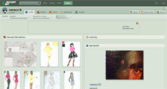 Desktop Screenshot of nanaco18.deviantart.com