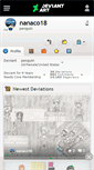 Mobile Screenshot of nanaco18.deviantart.com