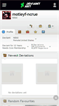 Mobile Screenshot of motleyf-ncrue.deviantart.com