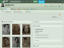 Tablet Screenshot of aninditowisnu.deviantart.com