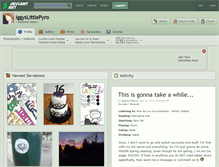 Tablet Screenshot of iggyslittlepyro.deviantart.com