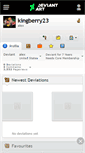 Mobile Screenshot of kingberry23.deviantart.com