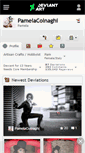 Mobile Screenshot of pamelacolnaghi.deviantart.com