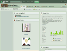 Tablet Screenshot of chima-fans.deviantart.com