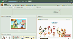 Desktop Screenshot of eksoz.deviantart.com