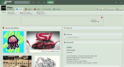 Desktop Screenshot of chepu.deviantart.com