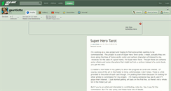 Desktop Screenshot of gauntlette.deviantart.com