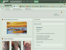 Tablet Screenshot of kenpower.deviantart.com