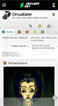 Mobile Screenshot of circuseater.deviantart.com