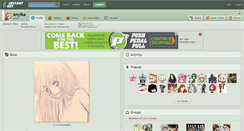 Desktop Screenshot of anyika.deviantart.com