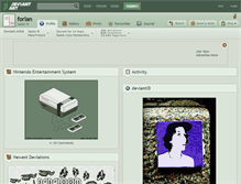 Tablet Screenshot of forlan.deviantart.com