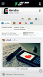 Mobile Screenshot of hendro.deviantart.com