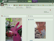 Tablet Screenshot of minifi.deviantart.com