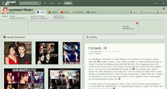 Desktop Screenshot of november19thdh1.deviantart.com