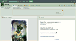 Desktop Screenshot of gen-etik.deviantart.com