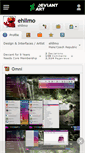 Mobile Screenshot of ehllmo.deviantart.com