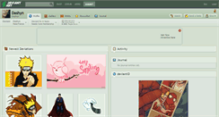 Desktop Screenshot of dashyn.deviantart.com