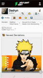 Mobile Screenshot of dashyn.deviantart.com
