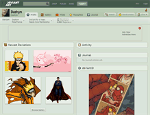 Tablet Screenshot of dashyn.deviantart.com