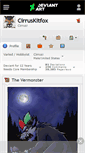Mobile Screenshot of cirruskitfox.deviantart.com