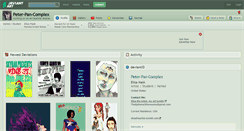 Desktop Screenshot of peter-pan-complex.deviantart.com