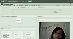 Desktop Screenshot of freakishlywired.deviantart.com