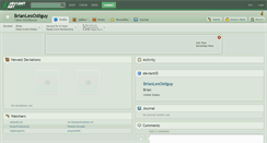 Desktop Screenshot of brianleoostiguy.deviantart.com