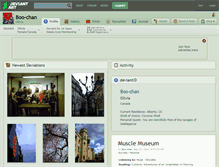 Tablet Screenshot of boo-chan.deviantart.com