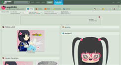 Desktop Screenshot of angelruru.deviantart.com