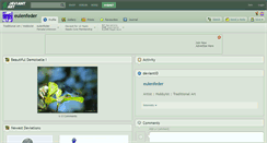 Desktop Screenshot of eulenfeder.deviantart.com