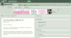 Desktop Screenshot of kigolicious7878.deviantart.com