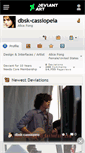 Mobile Screenshot of dbsk-cassiopeia.deviantart.com