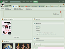 Tablet Screenshot of elnirvana.deviantart.com