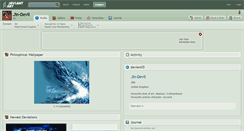 Desktop Screenshot of jin-devil.deviantart.com