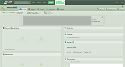 Desktop Screenshot of moonchild.deviantart.com