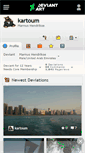 Mobile Screenshot of kartoum.deviantart.com