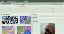 Desktop Screenshot of lustdesign2008.deviantart.com