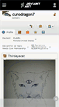 Mobile Screenshot of curodragon7.deviantart.com