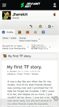 Mobile Screenshot of jherekh.deviantart.com