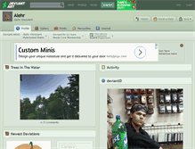 Tablet Screenshot of alehr.deviantart.com