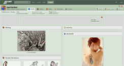 Desktop Screenshot of kaoriamber.deviantart.com