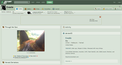 Desktop Screenshot of evealle.deviantart.com